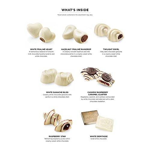 Godiva Chocolatier Gift Box, White-Chocolate 22 pc.