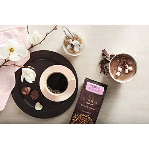 Godiva Chocolatier Ground Coffee Chocolate Truffle, 10 Ounce