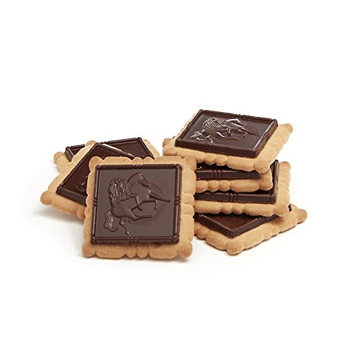 Godiva Chocolatier Lady Godiva Biscuits, Dark Chocolate, 3.5 Ounce