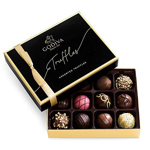 Godiva Chocolatier Signature Truffles Assorted Chocolate Gift Bo