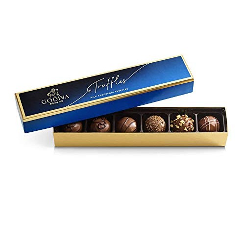 Godiva Chocolatier Truffles Assorted Gift Box, Milk Chocolate, 3