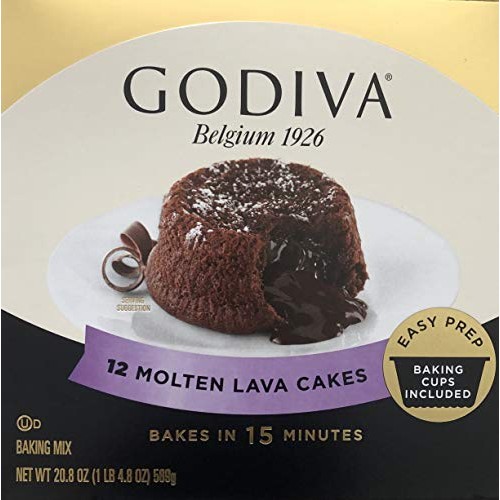 Godiva Molten Lava Cakes 20.8 Oz