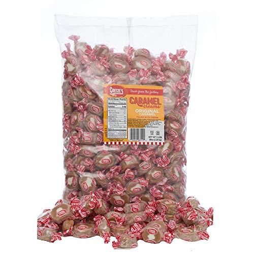 Goetzes Candy Vanilla Caramel Creams - 5 Pound Bag 80 Ounces