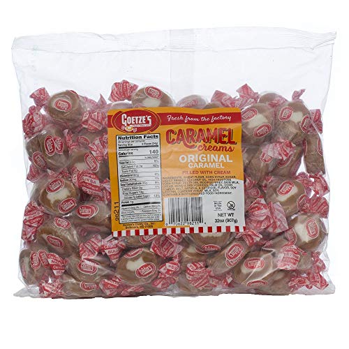 Goetzes Candy Vanilla Caramel Creams - 2 Pound Bag 32 Ounces