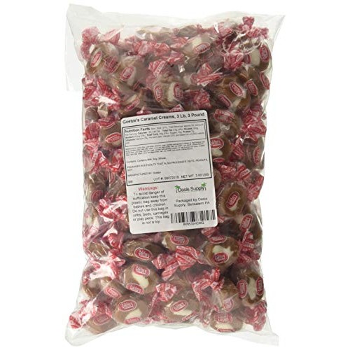 Goetzes Caramel Creams, 3 Lb, 3 Pound