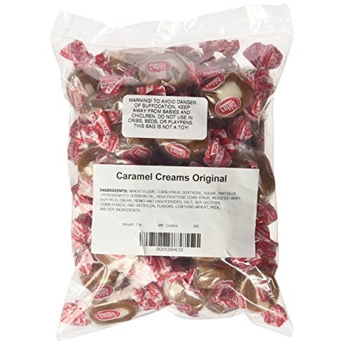 Goetzes Candy Vanilla Caramel Creams - 1 Pound Bag 16 Ounces