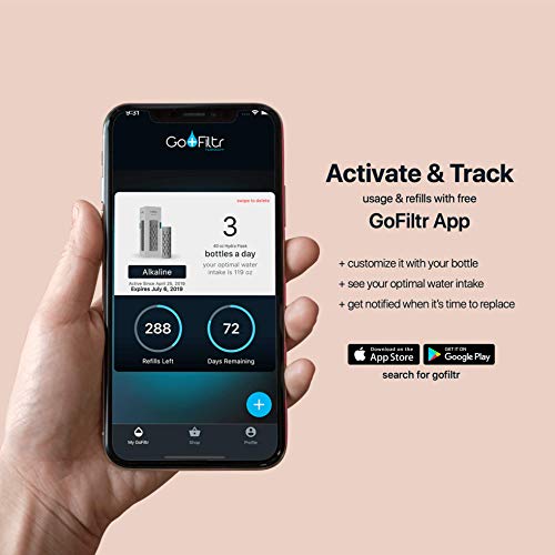 Two Pack - Gofiltr Alkaline - Create 9.5Ph Ionized Mineral Alkal