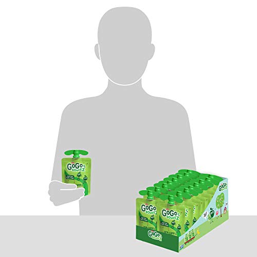 Gogo Squeez Applesauce, Apple Apple, 3.2 Ounce 18 Pouches, Glu