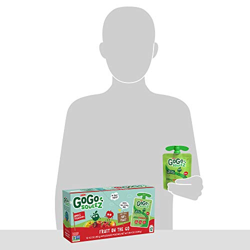 Gogo Squeez Applesauce On The Go, Apple Strawberry, 3.2 Ounce 7