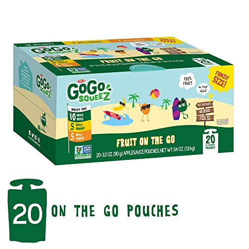 Gogo Squeez Applesauce On The Go, Variety Pack Apple Apple/Appl