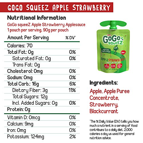Gogo Squeez Applesauce, Variety Pack Apple Apple/Apple Cinnamon