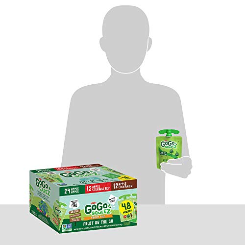 Gogo Squeez Applesauce, Variety Pack Apple Apple/Apple Strawber
