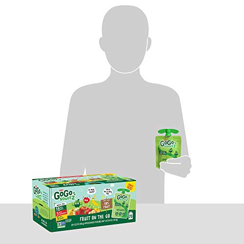Gogo Squeez Applesauce, Variety Pack Apple/Banana/Strawberry,