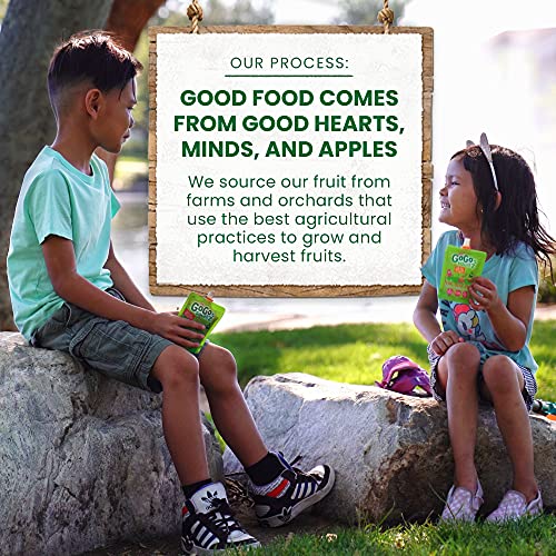 GoGo squeeZ Fruit on the Go, Apple Apple, 3.2 oz Pack of 18, U...