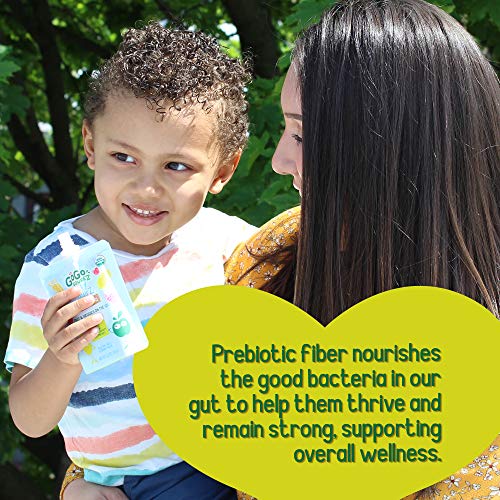 Gogo Squeez Happy Tummiez, Organic Apple Raspberry Pear Yellow C