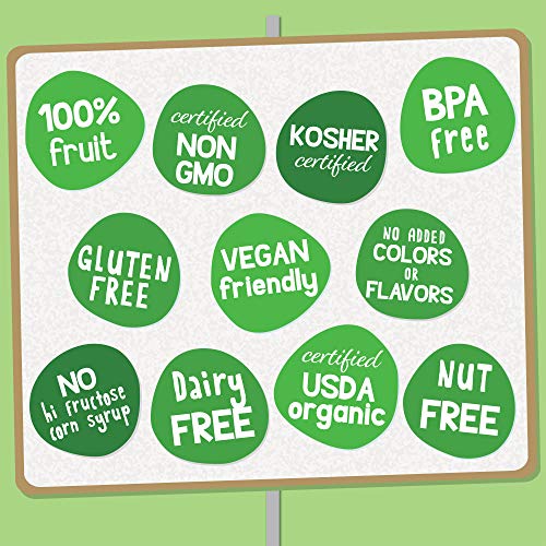 Gogo Squeez Organic Applesauce On The Go, Apple Strawberry, 3.2