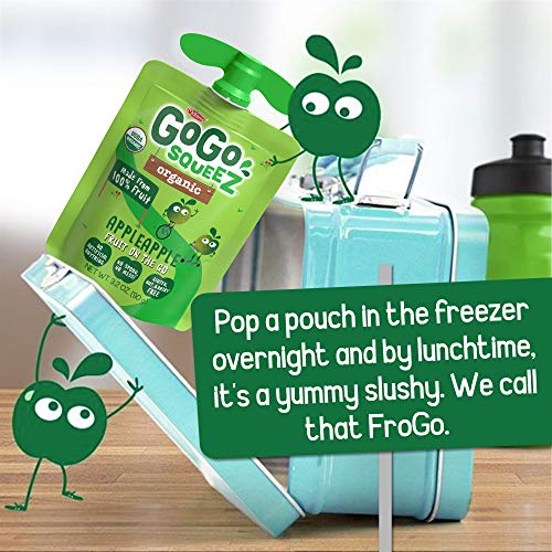 Gogo Squeez Organic Fruit On The Go Variety Pack, Apple/Banana/S
