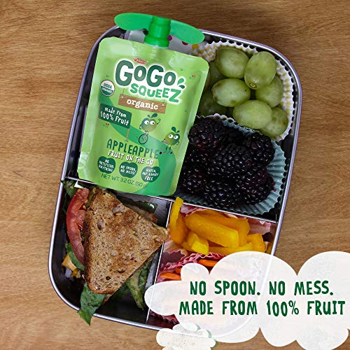 Gogo Squeez Organic Fruit On The Go Variety Pack, Apple/Banana/S