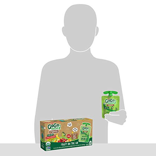 Gogo Squeez Organic Fruit On The Go Variety Pack, Apple/Banana/S