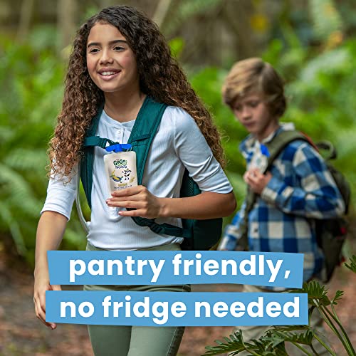 Gogo Squeez Yogurtz, Banana, 3 Ounce 4 Pouches, Low Fat Yogurt