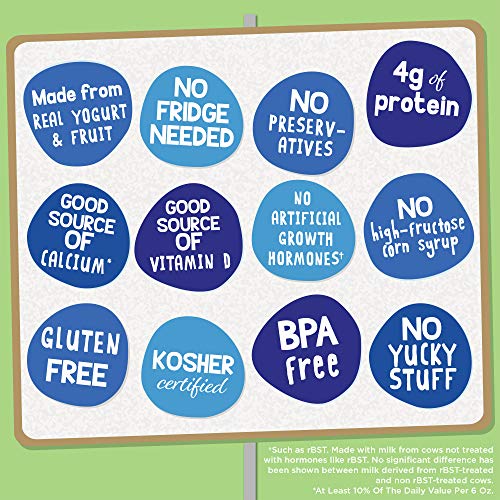 Gogo Squeez Yogurtz, Variety Pack Blueberry/Berry, 3 Ounce 10