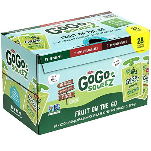 Gogo Squeez Applesauce Variety Pack 3.2Oz, 28Ct.