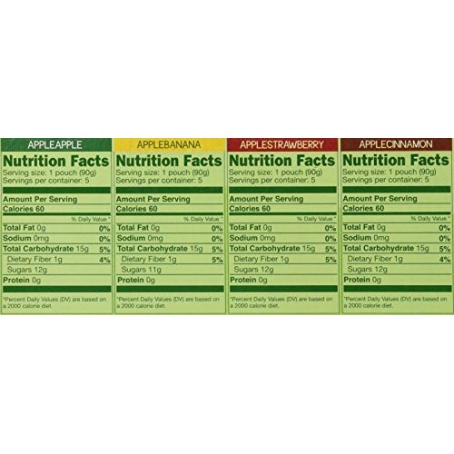 Go Go Squeeze Organic Apple Sauce Variety 3.96 Lbs, 3.96 Lb