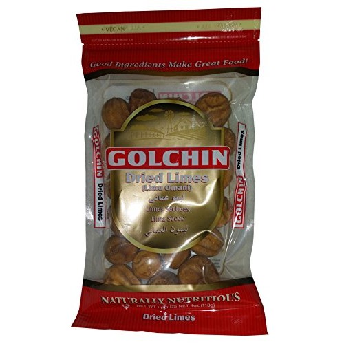 Golchin Dried Lime Amani, 4 Oz Limo Amani