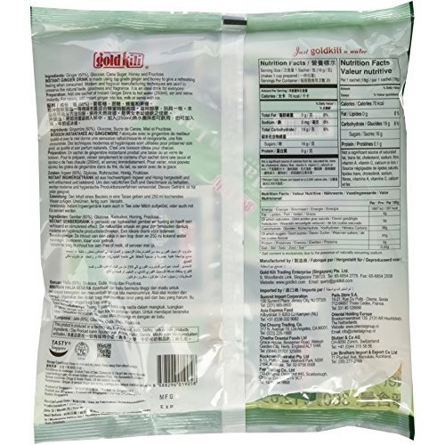 Ginger Drink -Gold Kili 120 Sachets Packed In 6 Bags