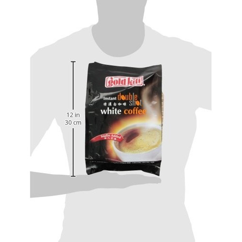 Gold Kili Instant Double Shot White Coffee, 15 -Count