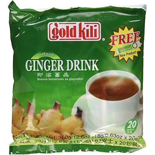 Ginger Drink Gold Kili 40 Sachets Packed In 2 Bags, 12.6 Oz