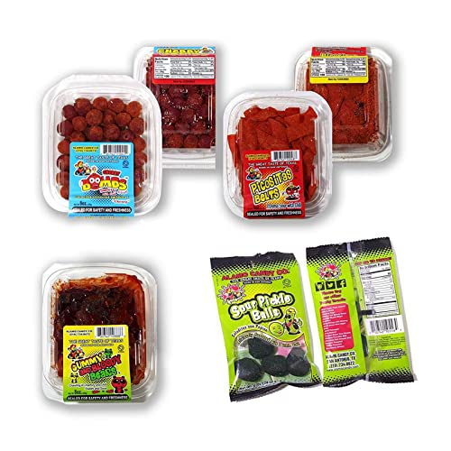 Alamo Candy Variety Candy Pack - Mexican Candy Mix 7 Count - G...