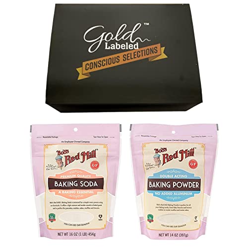 Bob’S Red Mill Baking Soda 16 Oz And Baking Powder 14 Oz For Coo