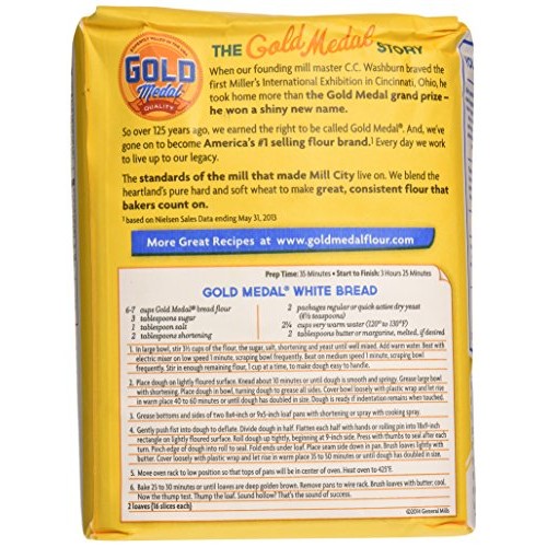 Gold Medal, Bread Flour, 5 Lb