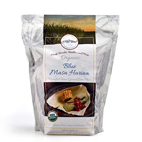 Gold Mine Blue Corn Masa Harina - Usda Organic - Macrobiotic, Ve