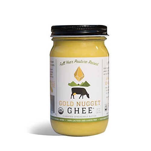 Traditional Ghee By Gold Nugget Ghee, Usda Organic, Full-Year/Pa