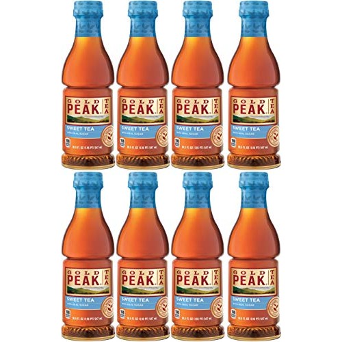Gold Peak 18.5Oz, Pack Of 8, Total Of 148 Oz Sweet Tea With Re