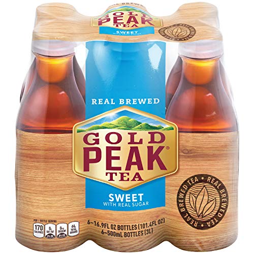 Gold Peak Tea, Sweet Tea, 16.9 Fl Oz, 6 Pk