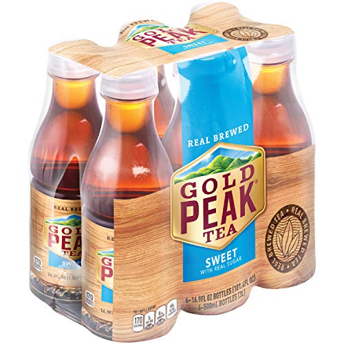 Gold Peak Tea, Sweet Tea, 16.9 Fl Oz, 6 Pk