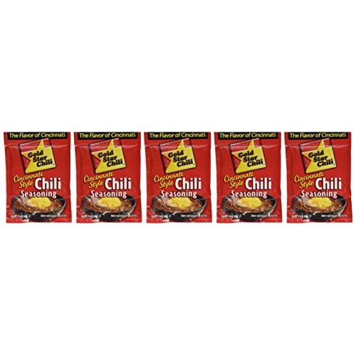 6 Pack, Gold Star Cincinnati Style Original Chili Seasoning 6 Pack, Gold Star Cincinnati Style Original Chili Seasoning