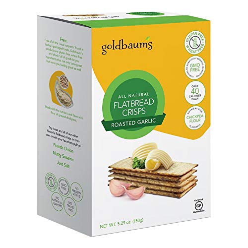 Flatbread Crisps, Chickpea Flour, Gmo-Free, Gluten-Free, Kosher,