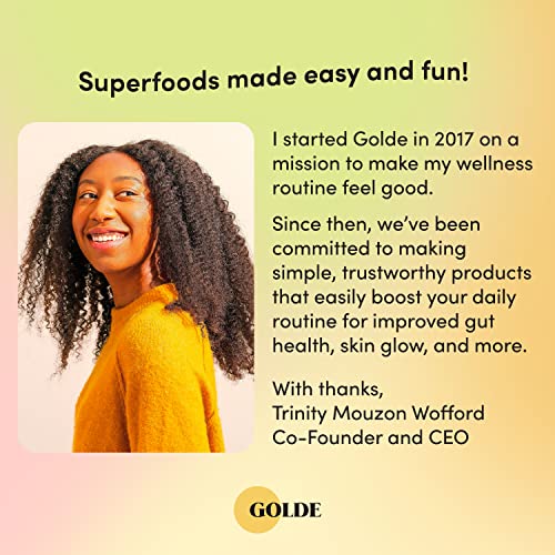 Golde Superfood Latte Blend - Cacao Turmeric | Plant Based Super...