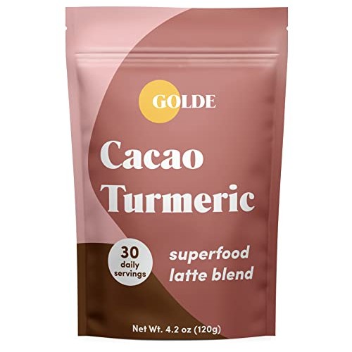 Golde Superfood Latte Blend - Cacao Turmeric | Plant Based Super...
