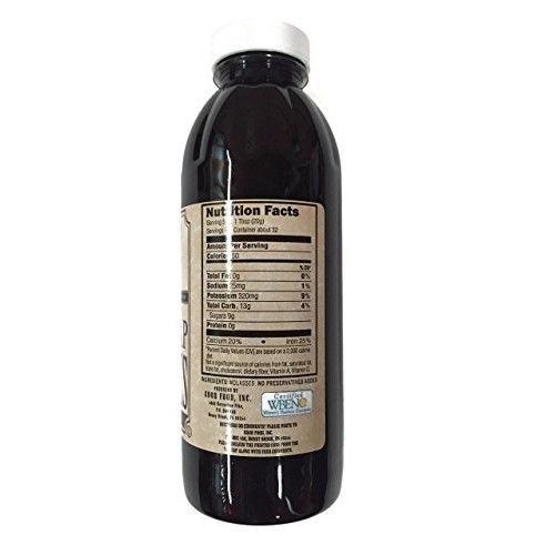 Golden Barrel Blackstrap Molasses, 16 Fl. Oz. 1 Pint, Narrow M