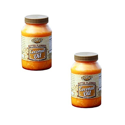Golden Barrel Butter Flavored Coconut Oil 32 Oz. 2 Pack Golden Barrel Butter Flavored Coconut Oil 32 Oz. 2 Pack