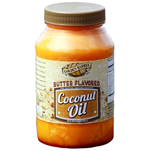 Golden Barrel Butter Flavored Coconut Oil 32 Oz.