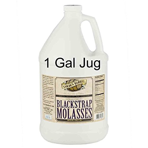 Golden Barrel Unsulfered Blackstrap Molasses 1 Gallon Jug