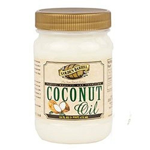 Golden Barrel Coconut Oil, 16 Ounce