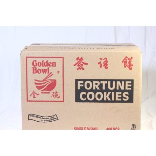 Fortune Cookies Fresh Single Wrap 400 Pcs 1 Boxat D&Amp;J Asian Ma