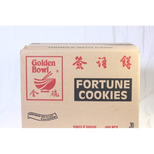 Fortune Cookies Fresh Single Wrap 400 Pcs 1 Boxat D&Amp;J Asian Ma